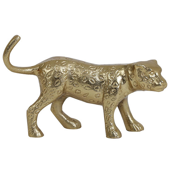 Ornament Panther goud 1