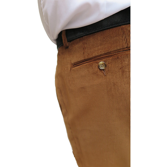 Afbeelding Pantalon milano brown caramel 48 T/M 54 3