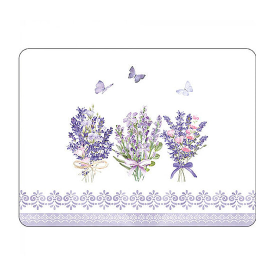 Placemat Lovely Lavender White 1