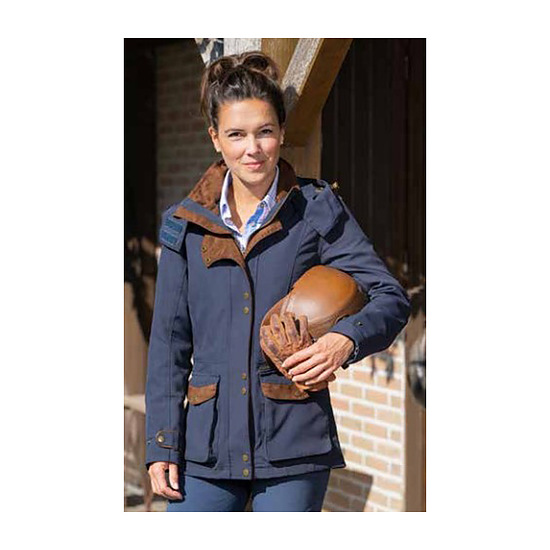 Afbeelding Dames Regenjas Berrygrove marineblauw  7