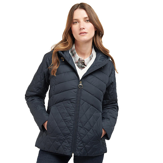 Afbeelding Damesjacket Regia Quilted dk navy 4