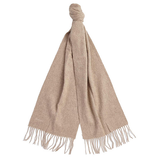 Afbeelding Sjaal Lambswool Woven Oatmeal 1