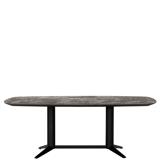 Solo eettafel zwart 210 1