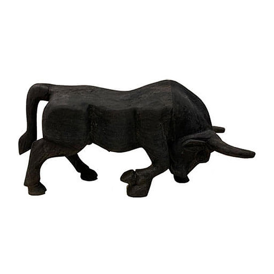 Stier zwart 46 cm 1