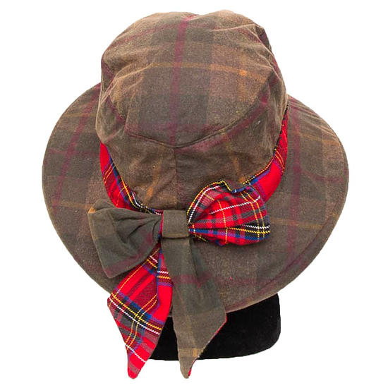 Afbeelding Thelma Wax Hoed Tartan / Rood 2