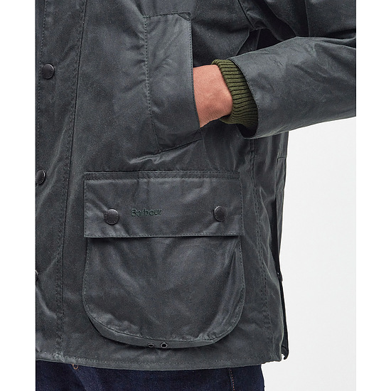 Afbeelding Waxjas Bedale Jacket Sage 3