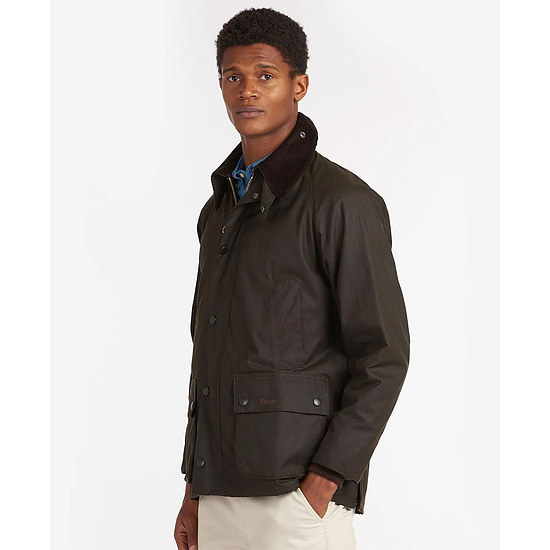 Afbeelding Waxjas Classic Bedale Jacket Olive 2