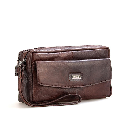 Afbeelding Wristbag Nevada bronco dark brown 2