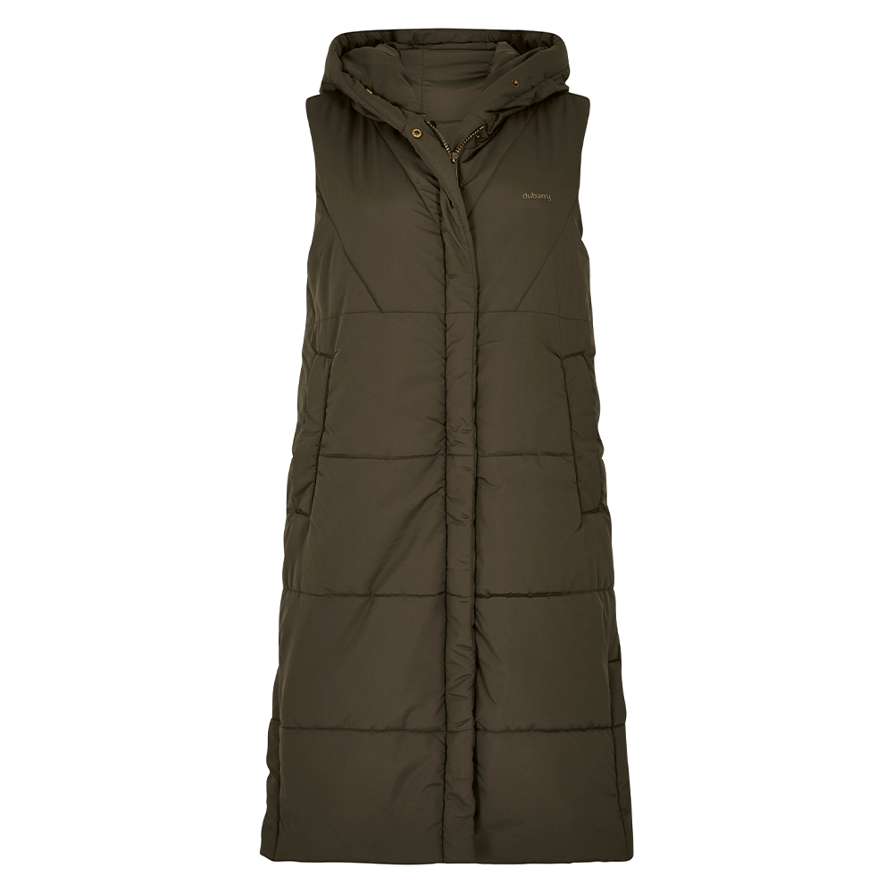 Dubarry Dames bodywarmer Ryan Olive