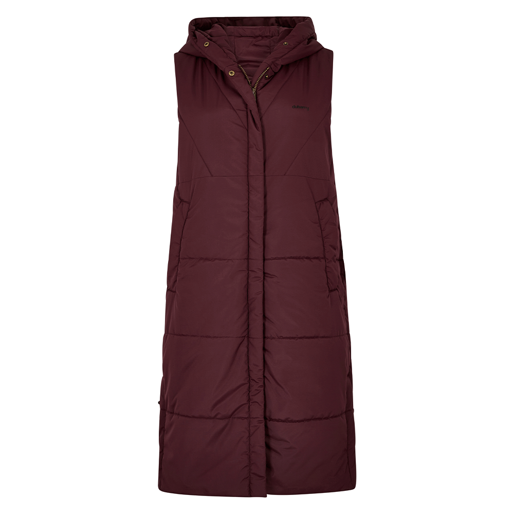 Dubarry Dames bodywarmer Ryan Ox Blood