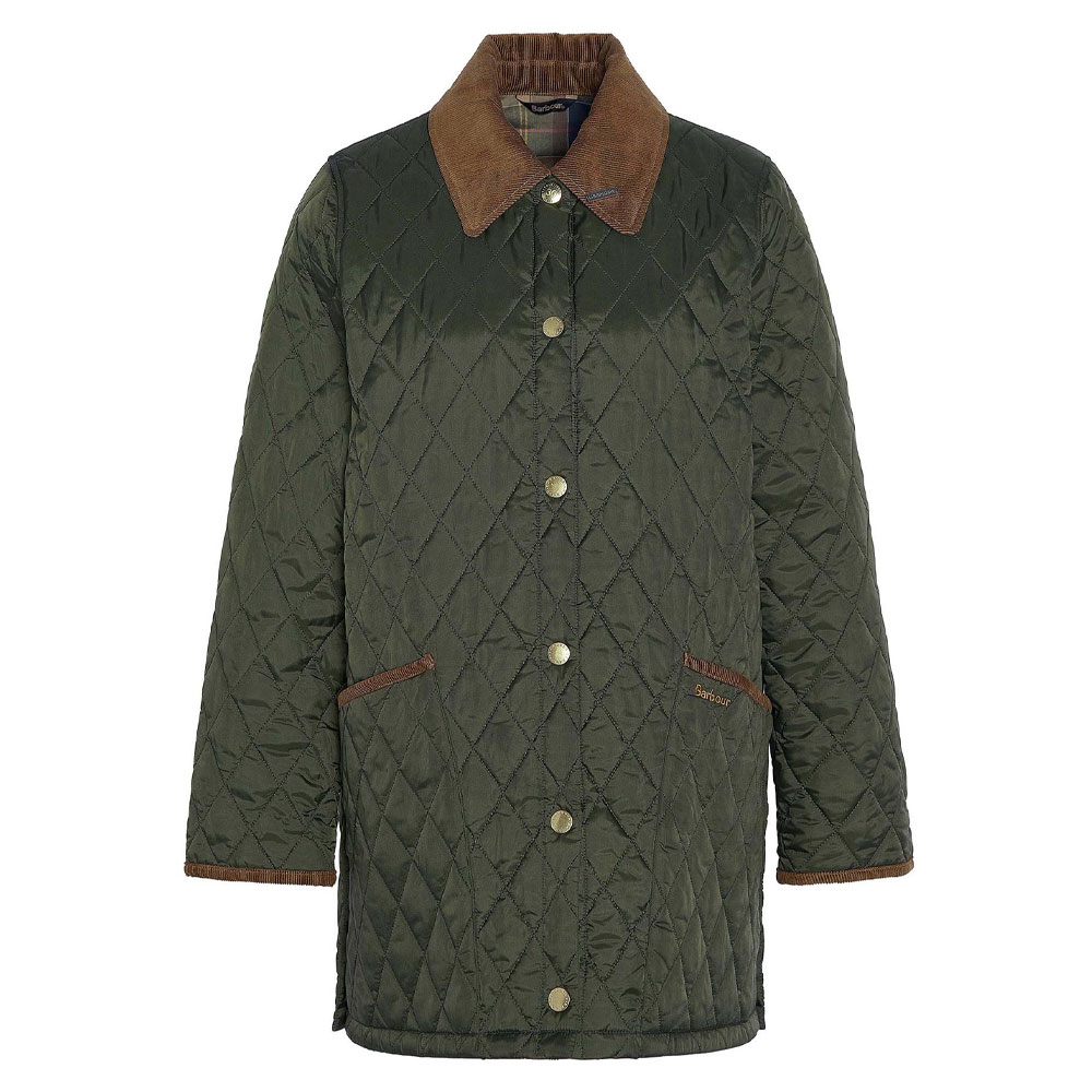 Barbour Dames Quilt 30th anniversary Liddesdale Olive