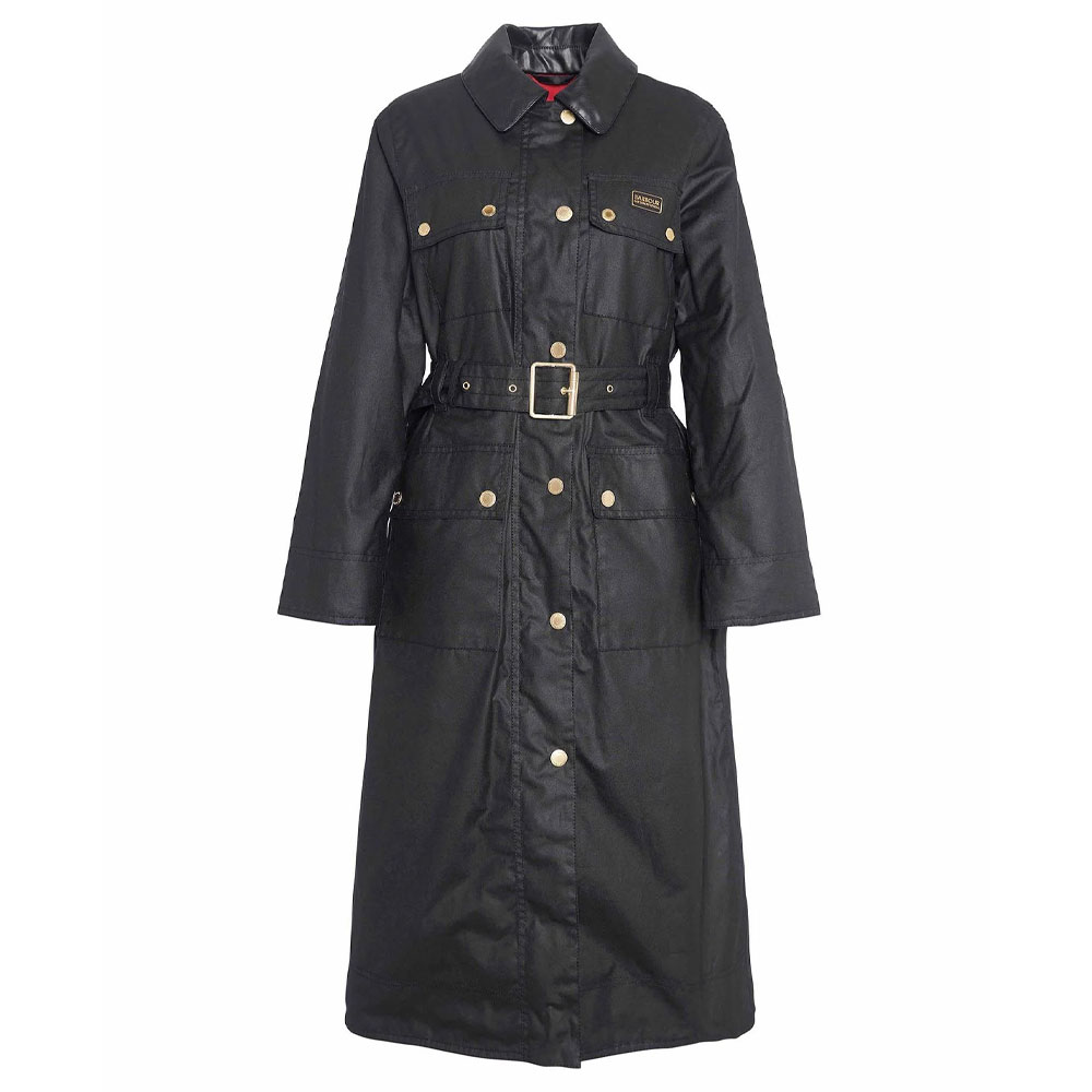 Barbour International Dames waxjas Milla Black