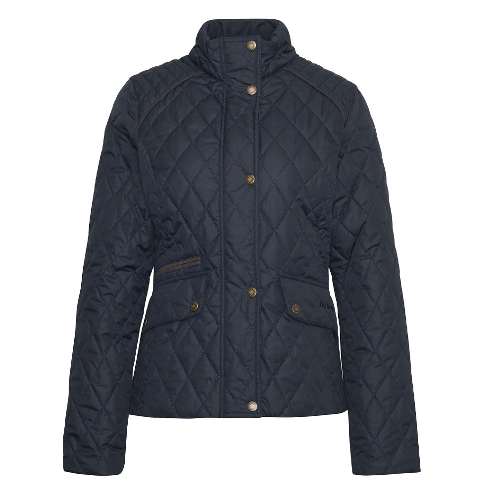 Barbour Damesjas Crawford Cavalry Navy/Ancient