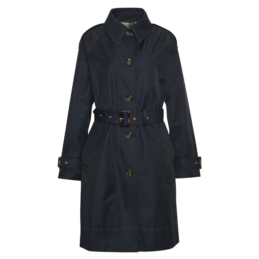 Barbour Damesjas Showerproof Maia Dk Navy Rosemary