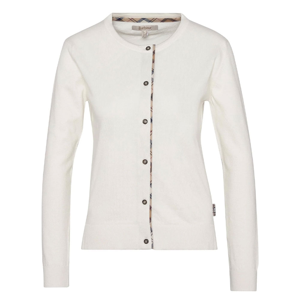 Barbour Damestrui Bredon Cardigan Cloud/Hessian