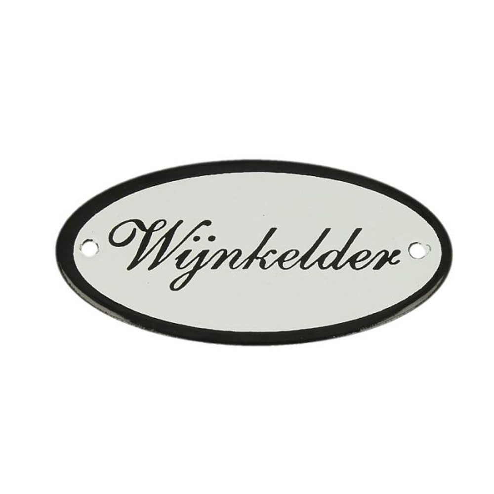 Deurbordje Wijnkelder