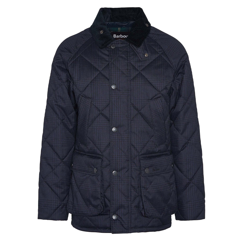 Barbour Heren Quilt Winter Bedale Dk navy