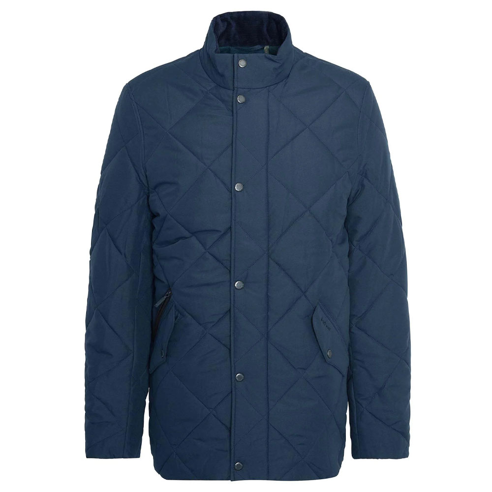 Barbour Heren Quilt Winter Chelsea Navy