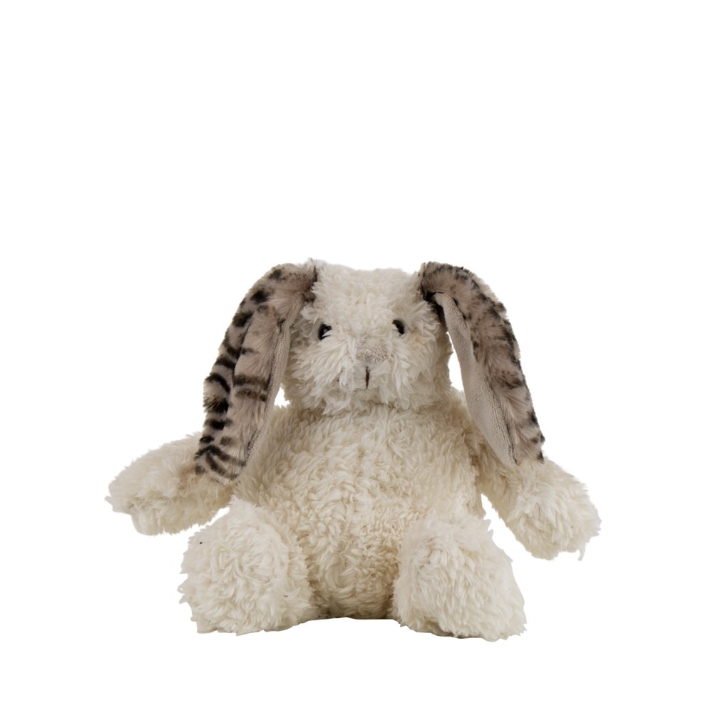 Stereotype Onderhoud Dek de tafel Knuffel konijn wit zebra klein - Kind & baby